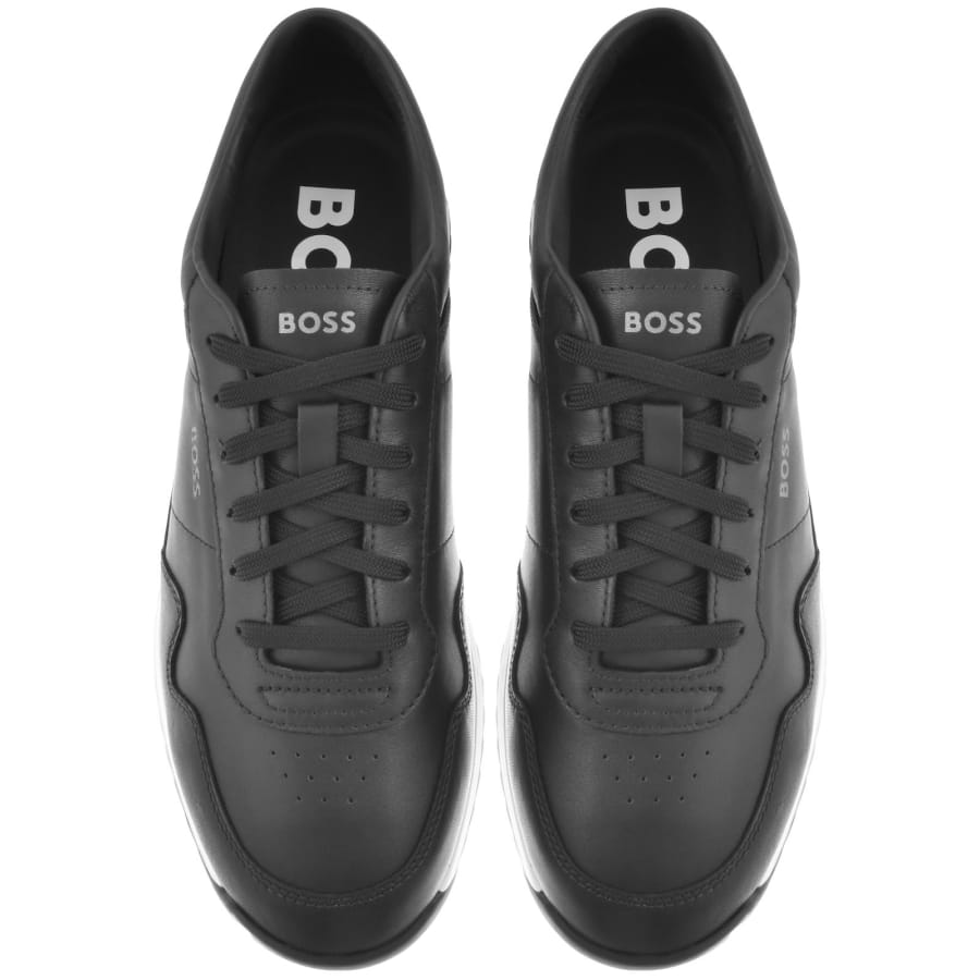 Full black trainers sale